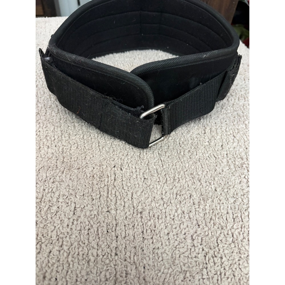 OK-1 1500 Weightlifting Belt Black Small 23-30in Lumbar Support Training Gym - Picture 4 of 6